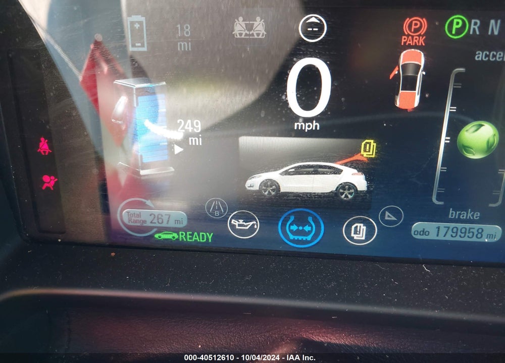 2012 CHEVROLET VOLT VIN: 1G1RB6E47CU119184