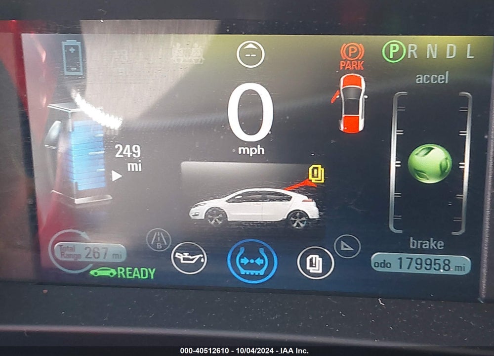 2012 CHEVROLET VOLT VIN: 1G1RB6E47CU119184