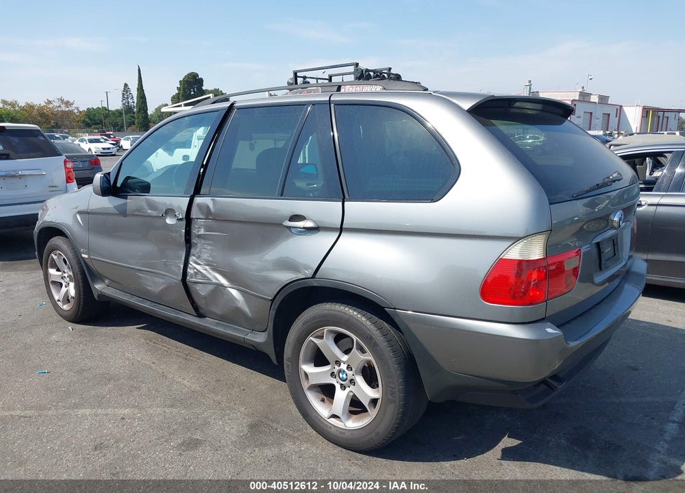 2006 BMW X5 3.0I VIN: 5UXFA13576LY46104