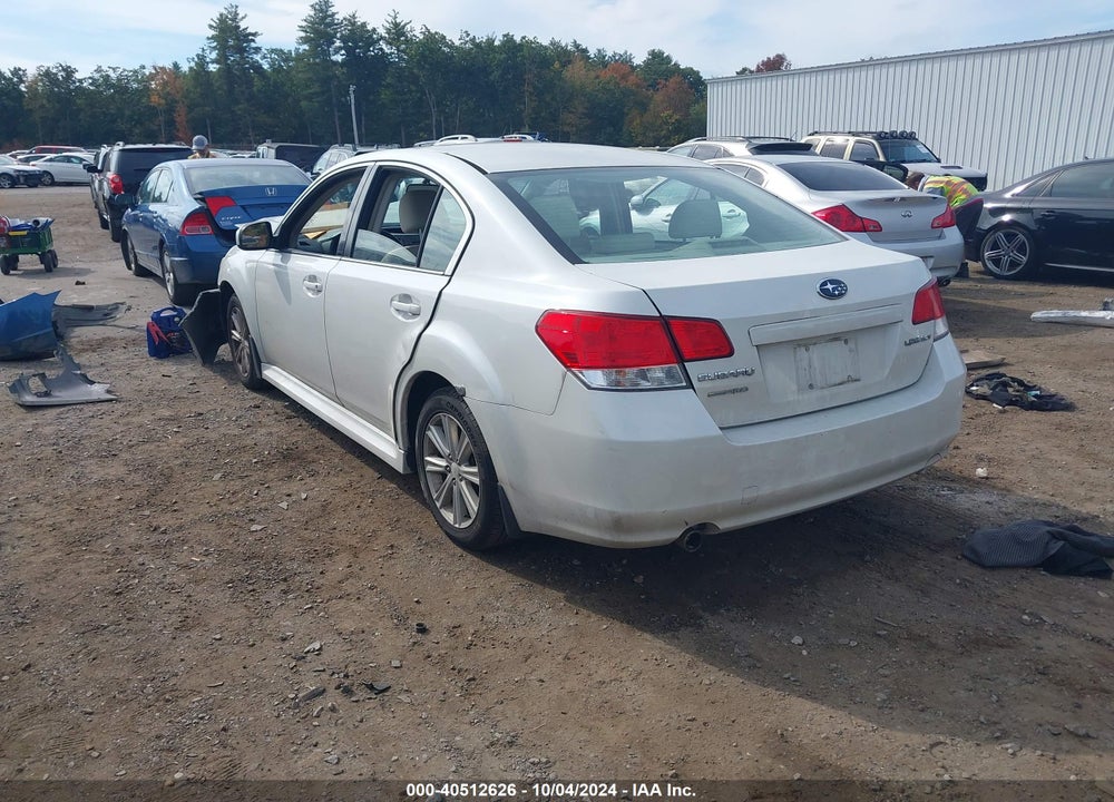 2011 SUBARU LEGACY 2.5I PREMIUM VIN: 4S3BMBG67B3253420