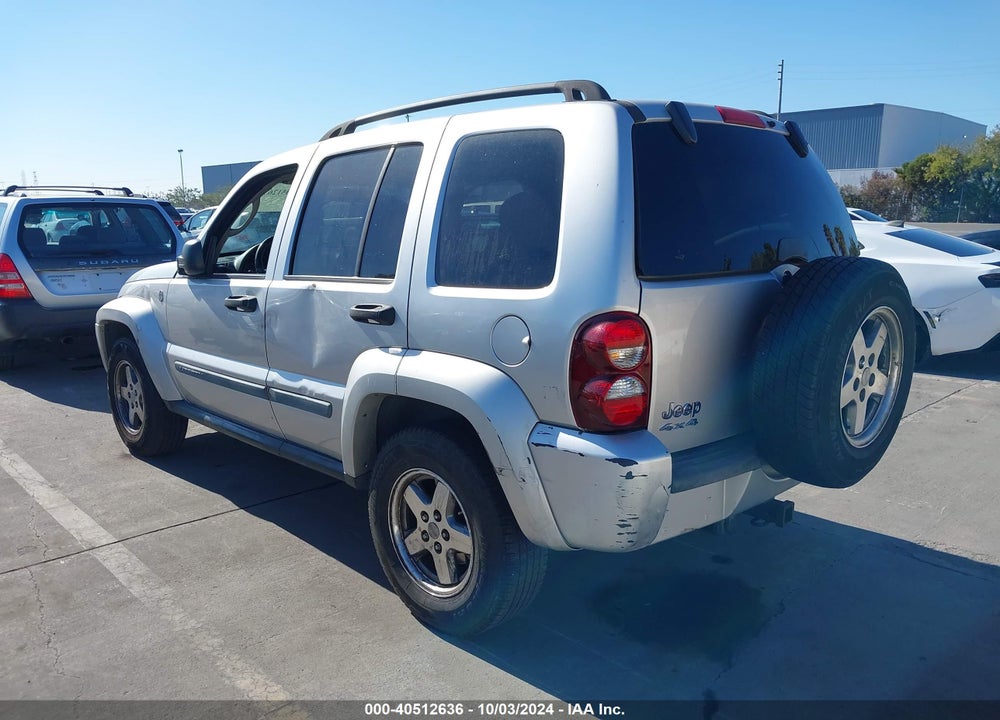 2005 JEEP LIBERTY RENEGADE VIN: 1J8GL38K45W681810