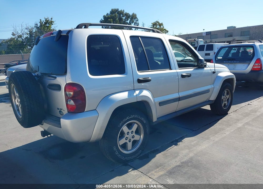 2005 JEEP LIBERTY RENEGADE VIN: 1J8GL38K45W681810