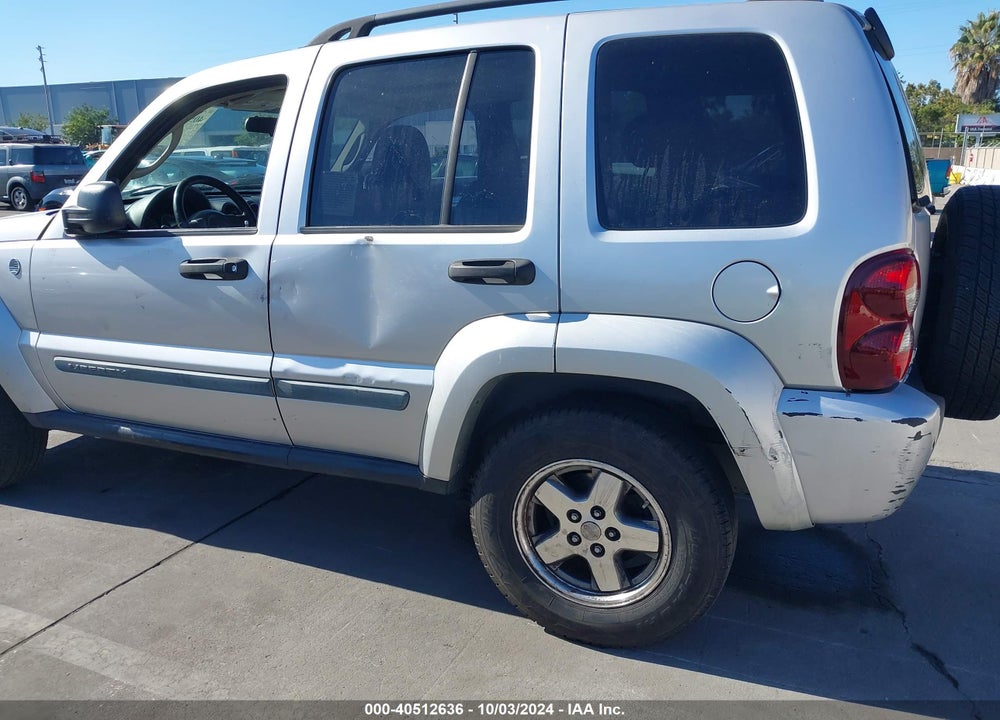 2005 JEEP LIBERTY RENEGADE VIN: 1J8GL38K45W681810