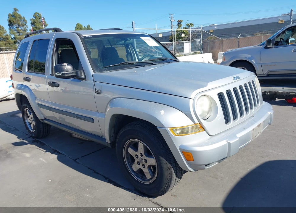 2005 JEEP LIBERTY RENEGADE VIN: 1J8GL38K45W681810