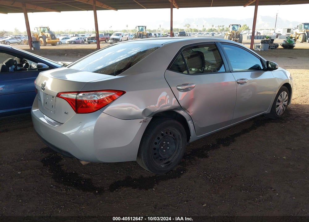2016 TOYOTA COROLLA VIN: 5YFBURHE3GP382770
