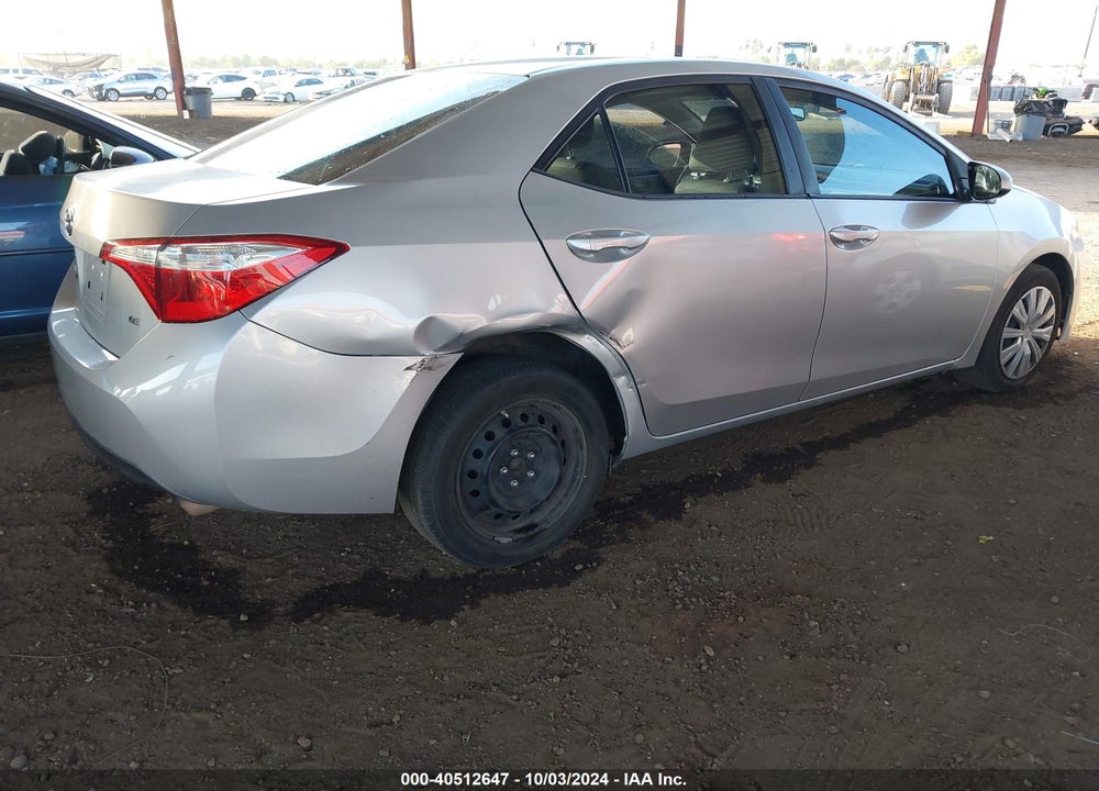 2016 TOYOTA COROLLA VIN: 5YFBURHE3GP382770