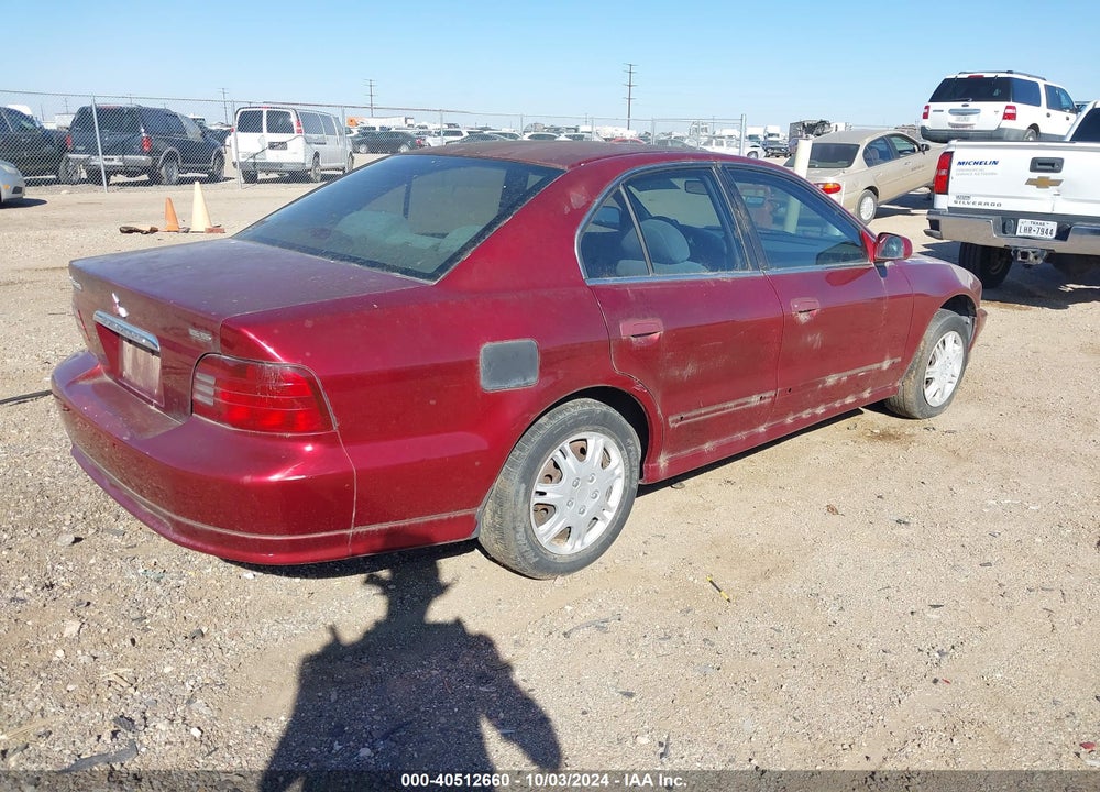 2000 MITSUBISHI GALANT ES VIN: 4A3AA46G8YE104650