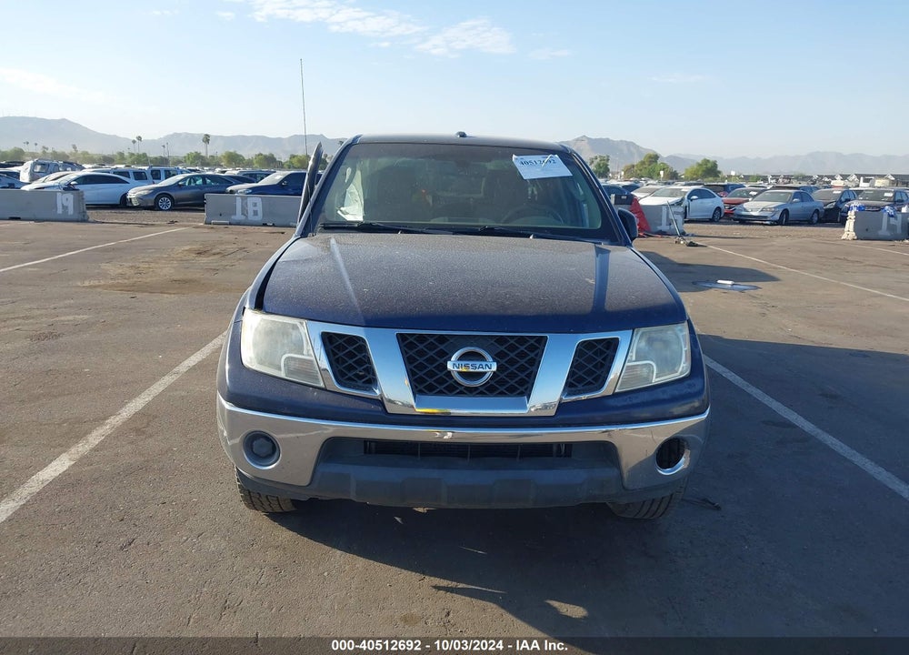 2011 NISSAN FRONTIER SV VIN: 1N6AD0ER2BC418395