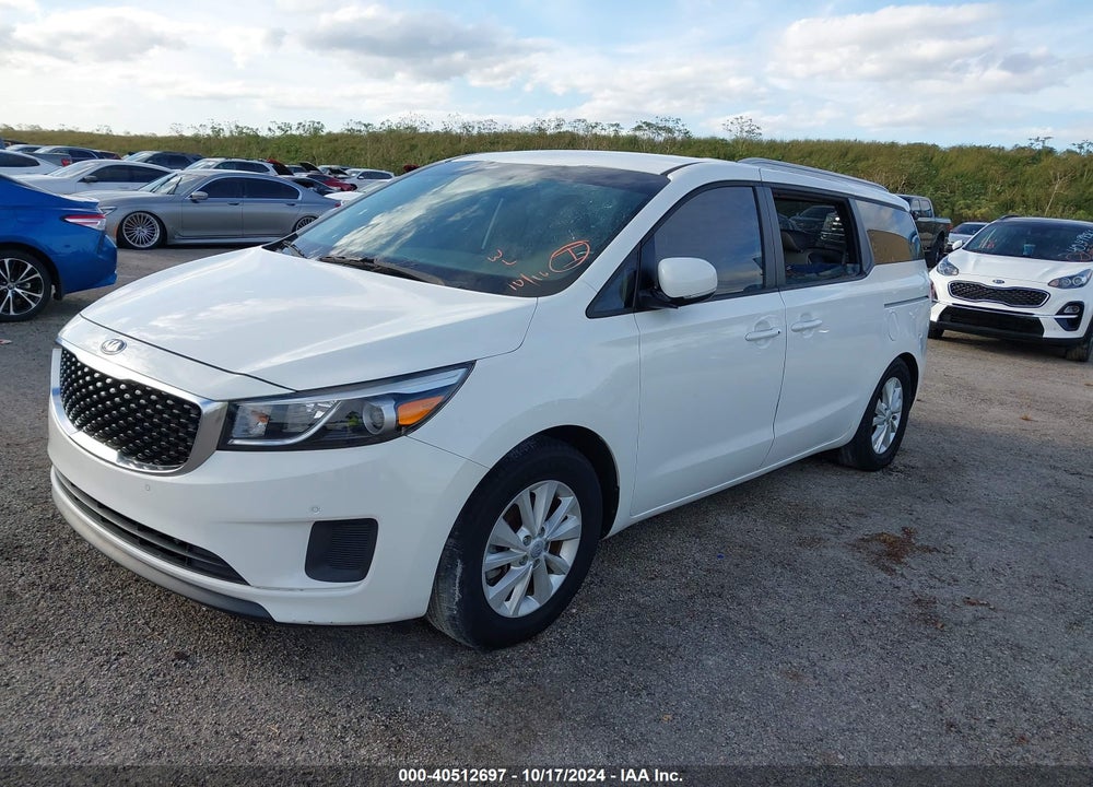 2017 KIA SEDONA LX VIN: KNDMB5C1XH6284470