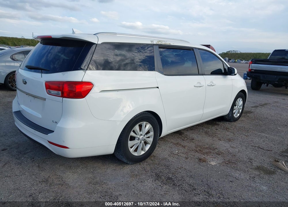 2017 KIA SEDONA LX VIN: KNDMB5C1XH6284470