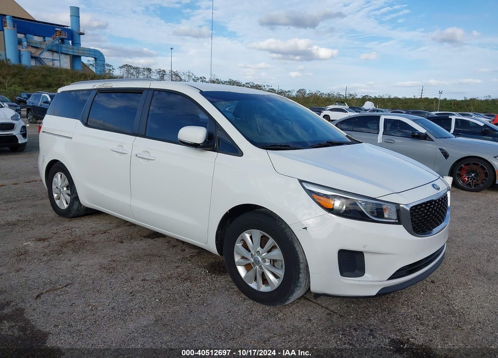 2017 KIA SEDONA LX VIN: KNDMB5C1XH6284470