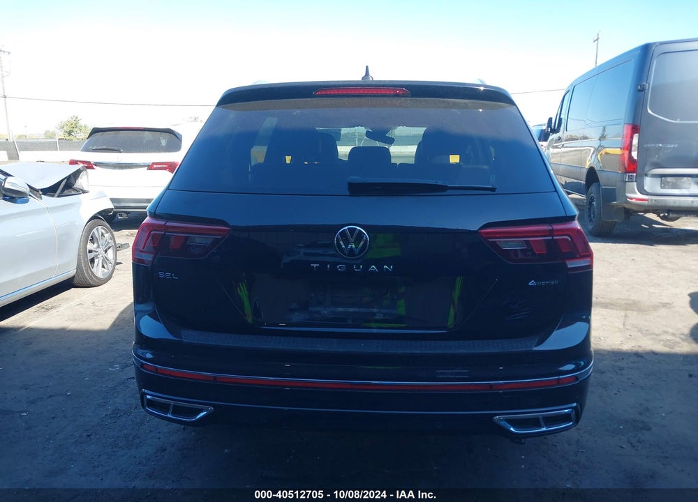 2022 VOLKSWAGEN TIGUAN 2.0T SEL R-LINE VIN: 3VV4B7AX3NM065477