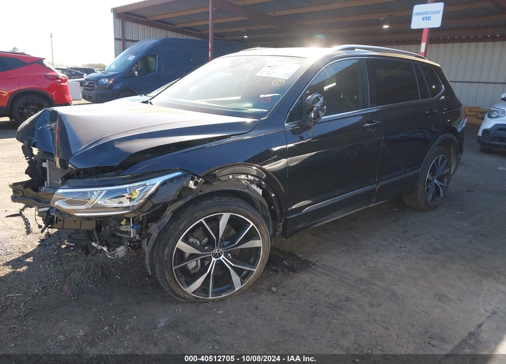 2022 VOLKSWAGEN TIGUAN 2.0T SEL R-LINE VIN: 3VV4B7AX3NM065477