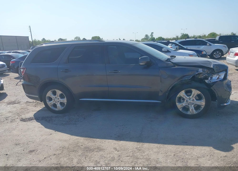 2015 DODGE DURANGO LIMITED VIN: 1C4RDHDGXFC145460