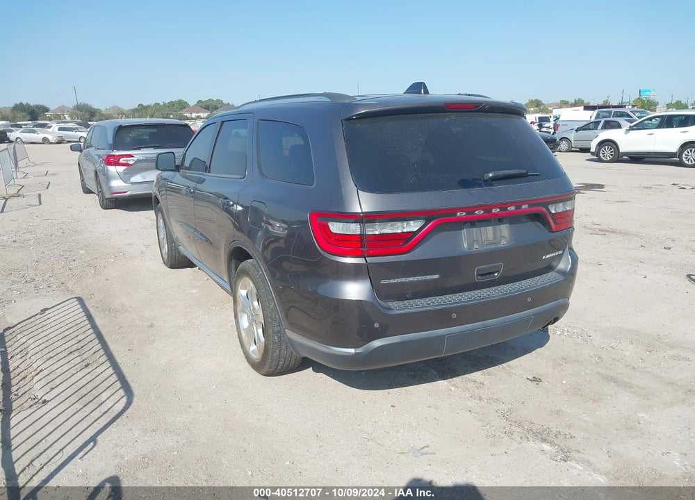 2015 DODGE DURANGO LIMITED VIN: 1C4RDHDGXFC145460
