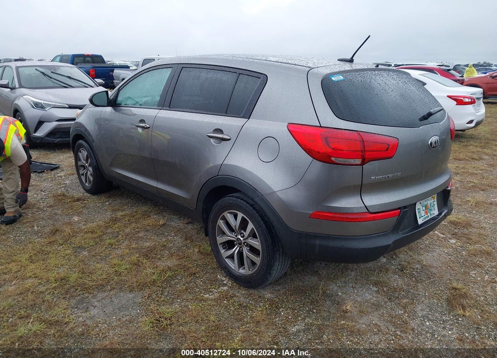 2015 KIA SPORTAGE LX VIN: KNDPB3ACXF7672859