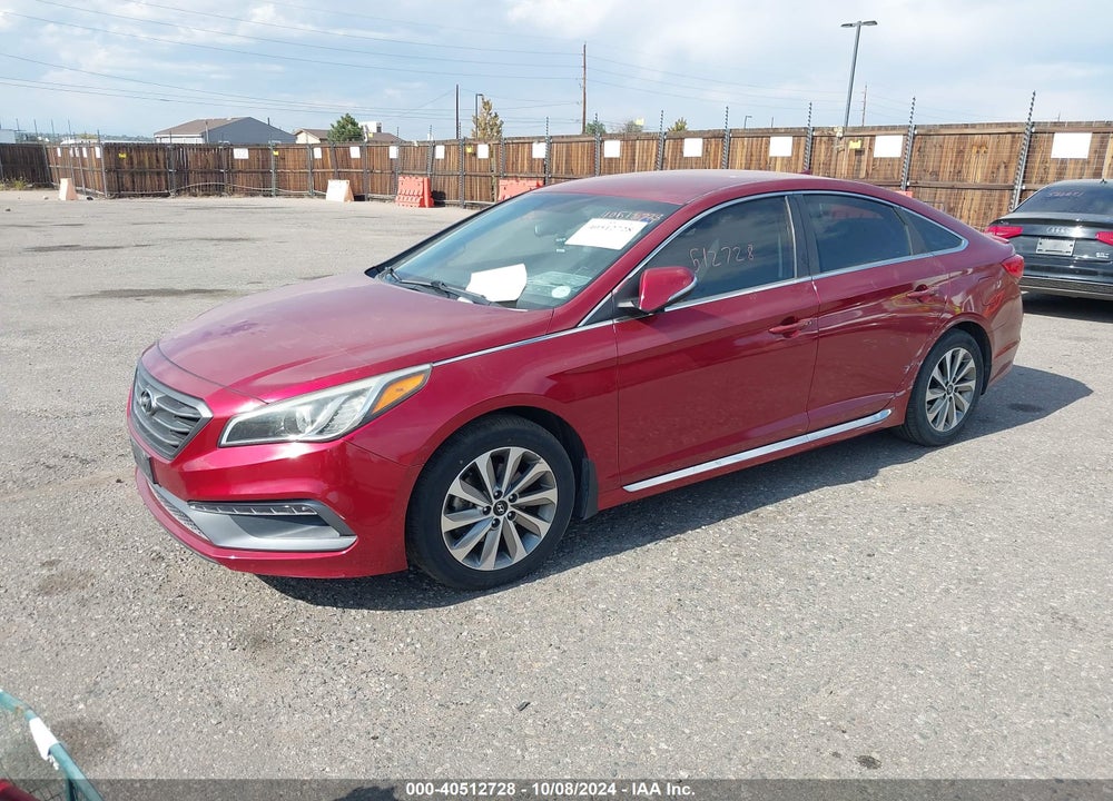 2016 HYUNDAI SONATA SPORT VIN: 5NPE34AFXGH272382