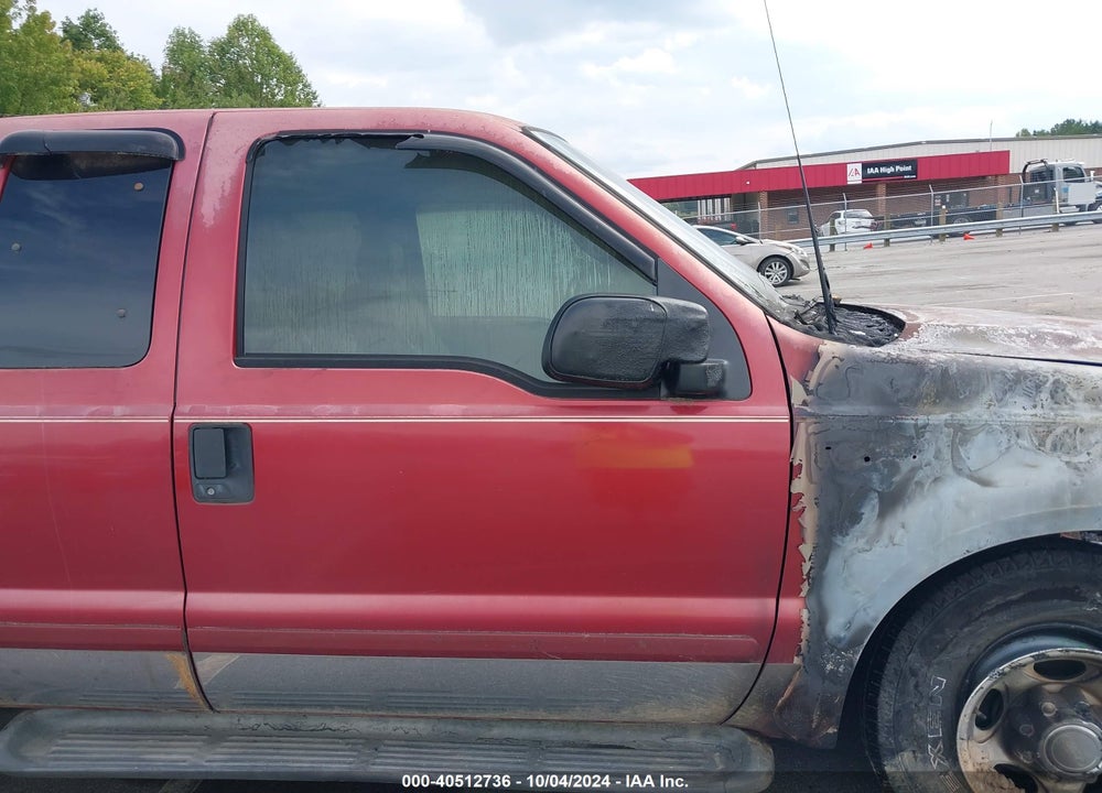 2001 FORD F-250 VIN: 1FTNX20L81EB80968