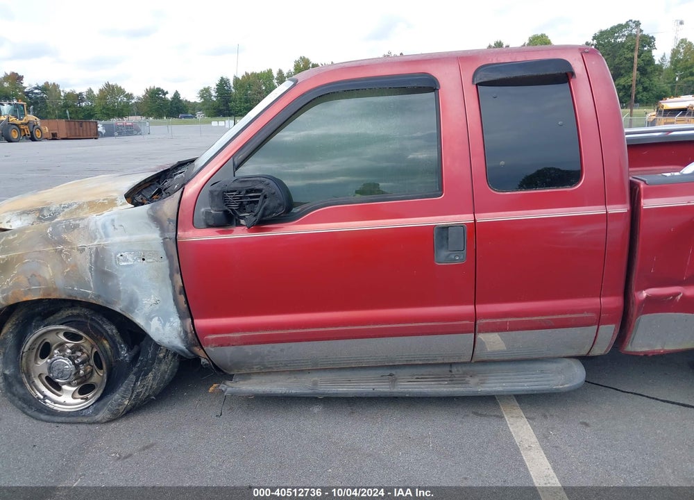 2001 FORD F-250 VIN: 1FTNX20L81EB80968
