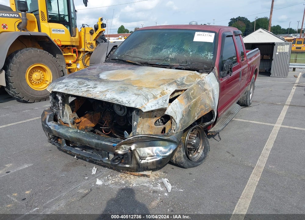 2001 FORD F-250 VIN: 1FTNX20L81EB80968