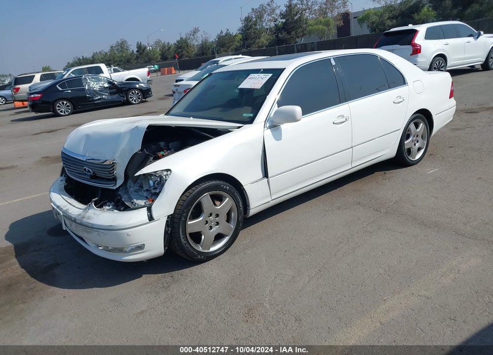 2005 LEXUS LS 430 VIN: JTHBN36F855021730
