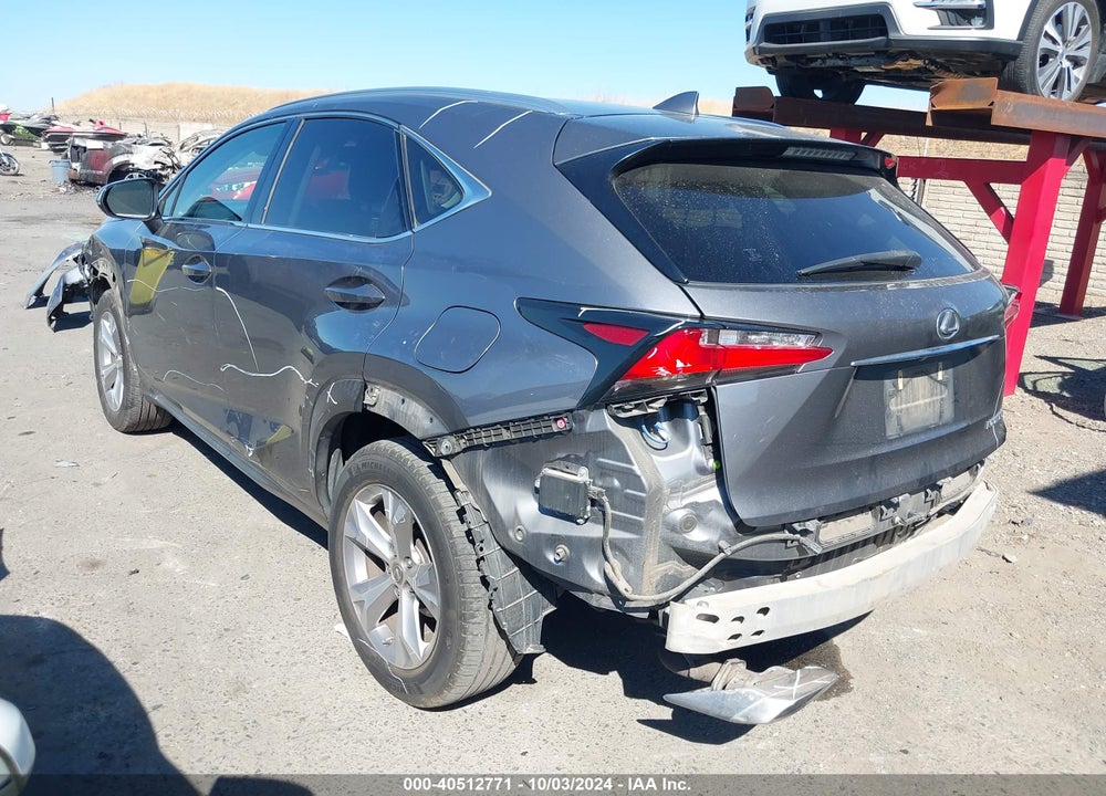 2017 LEXUS NX 200T VIN: JTJBARBZ3H2142362