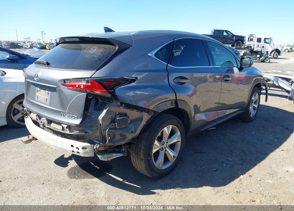 2017 LEXUS NX 200T VIN: JTJBARBZ3H2142362