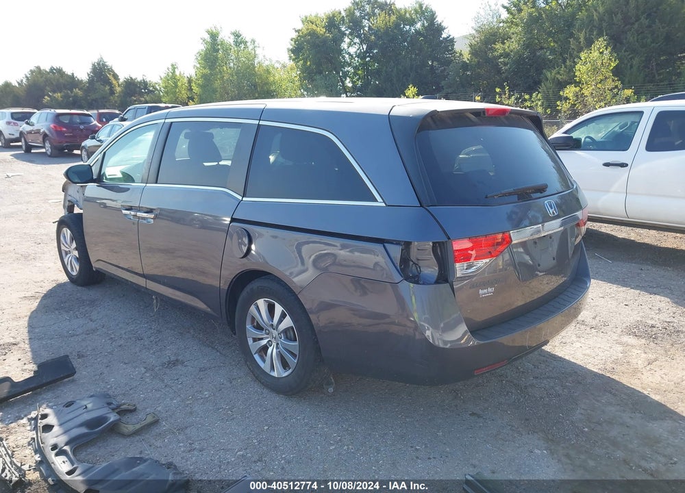 2015 HONDA ODYSSEY EX-L VIN: 5FNRL5H60FB100159