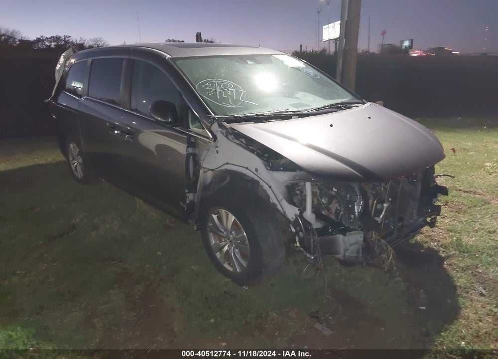 2015 HONDA ODYSSEY EX-L VIN: 5FNRL5H60FB100159