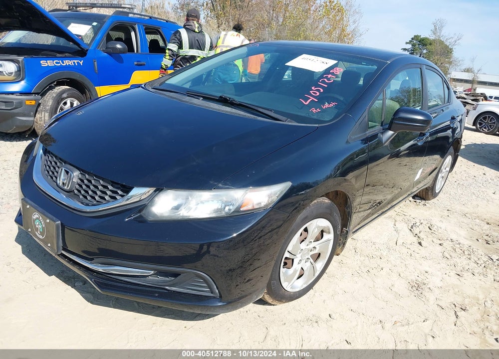 2015 HONDA CIVIC LX VIN: 19XFB2F5XFE005631