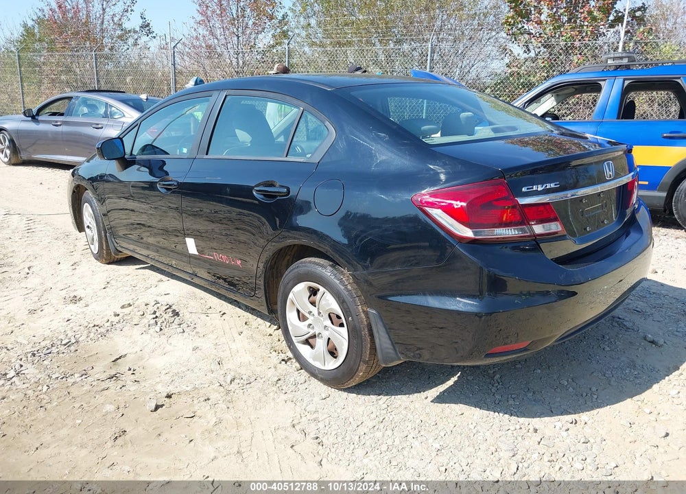 2015 HONDA CIVIC LX VIN: 19XFB2F5XFE005631