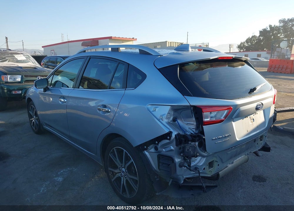 2019 SUBARU IMPREZA 2.0I LIMITED VIN: 4S3GTAU62K3746610