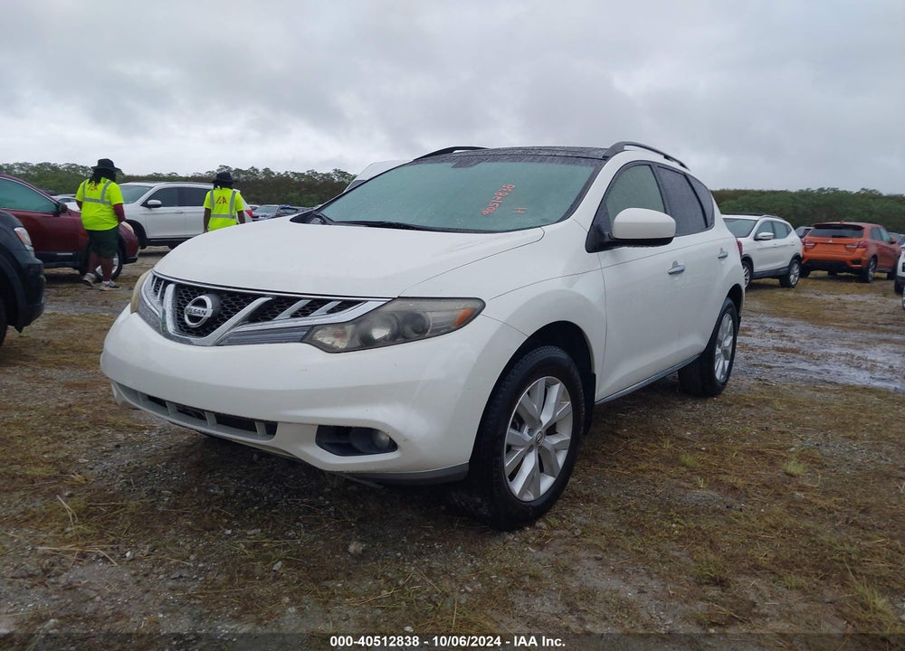 2013 NISSAN MURANO SL VIN: JN8AZ1MU3DW211780