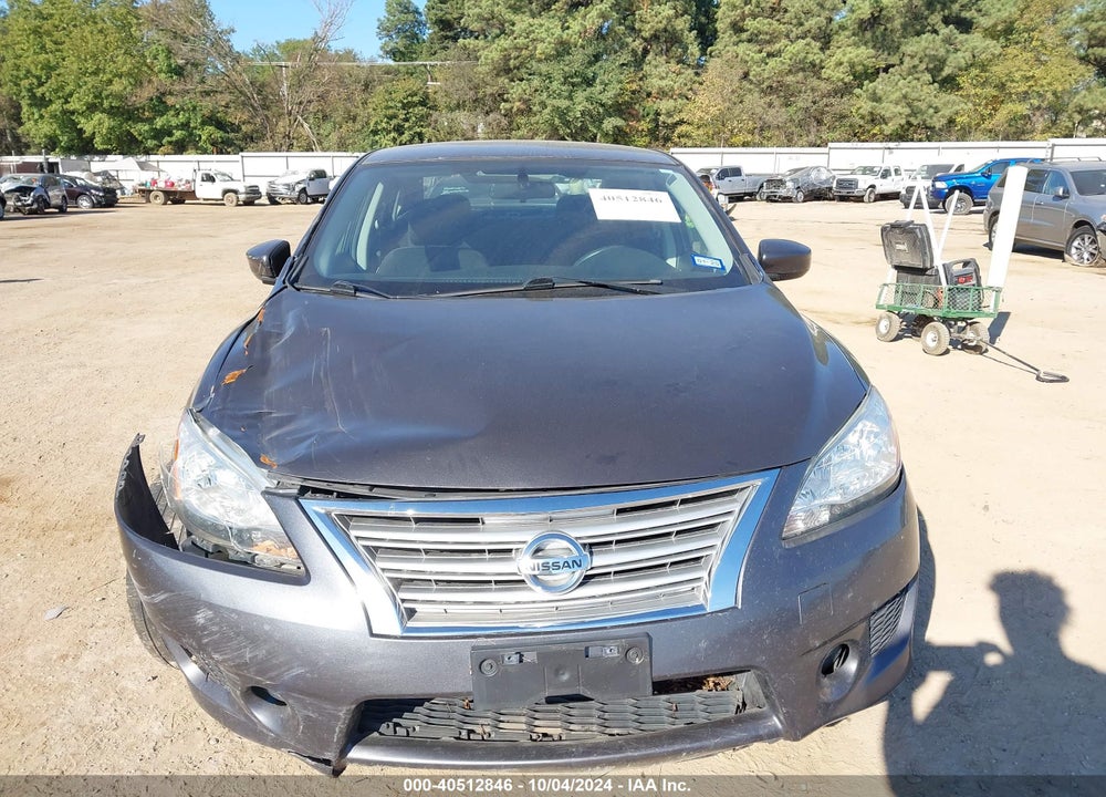 2013 NISSAN SENTRA SR VIN: 3N1AB7AP0DL627568