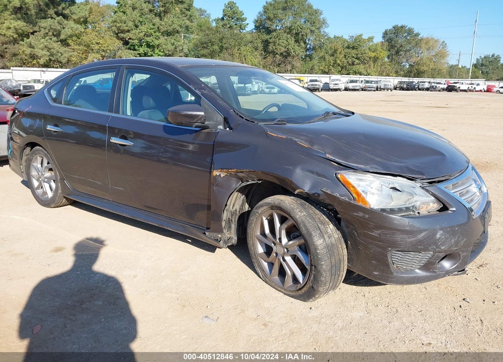 2013 NISSAN SENTRA SR VIN: 3N1AB7AP0DL627568