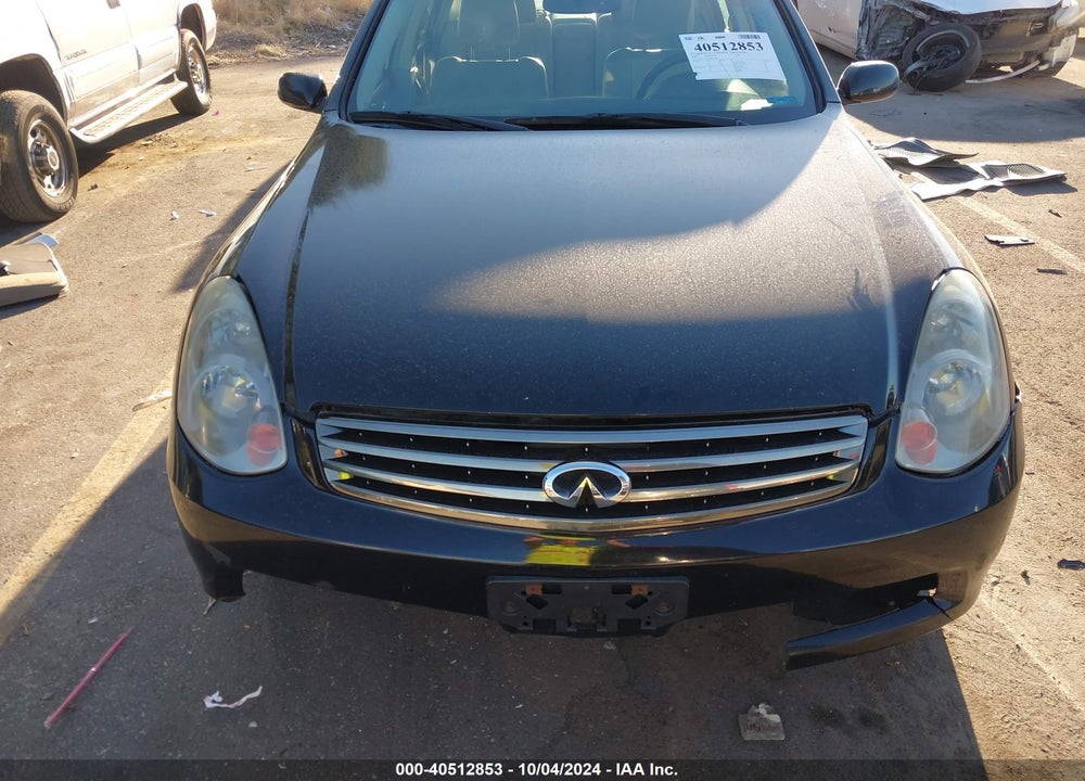 2006 INFINITI G35X VIN: JNKCV51F76M611660