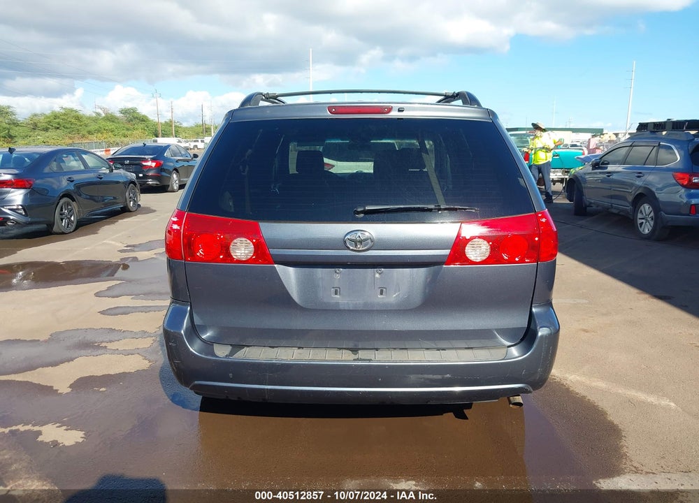 2008 TOYOTA SIENNA LE VIN: 5TDZK23C38S110648