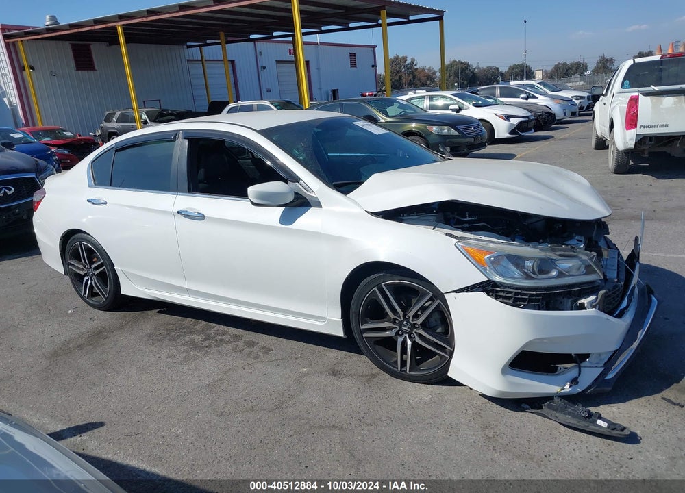 2017 HONDA ACCORD SPORT VIN: 1HGCR2F53HA071346