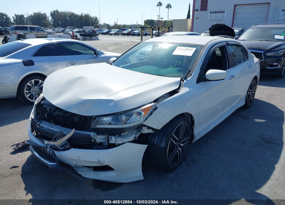 2017 HONDA ACCORD SPORT VIN: 1HGCR2F53HA071346