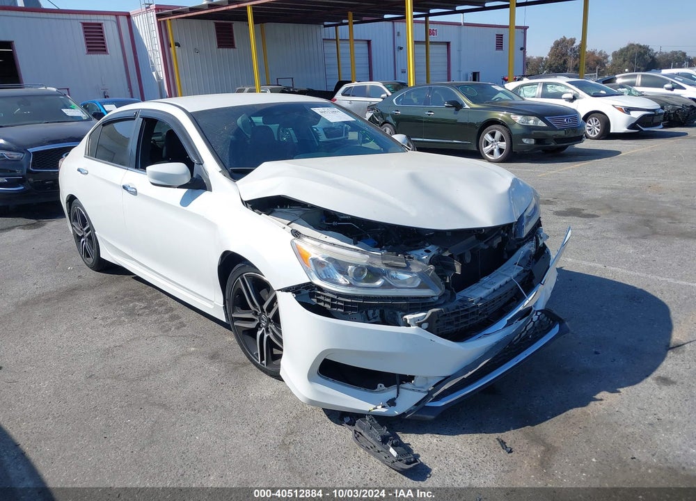 2017 HONDA ACCORD SPORT VIN: 1HGCR2F53HA071346