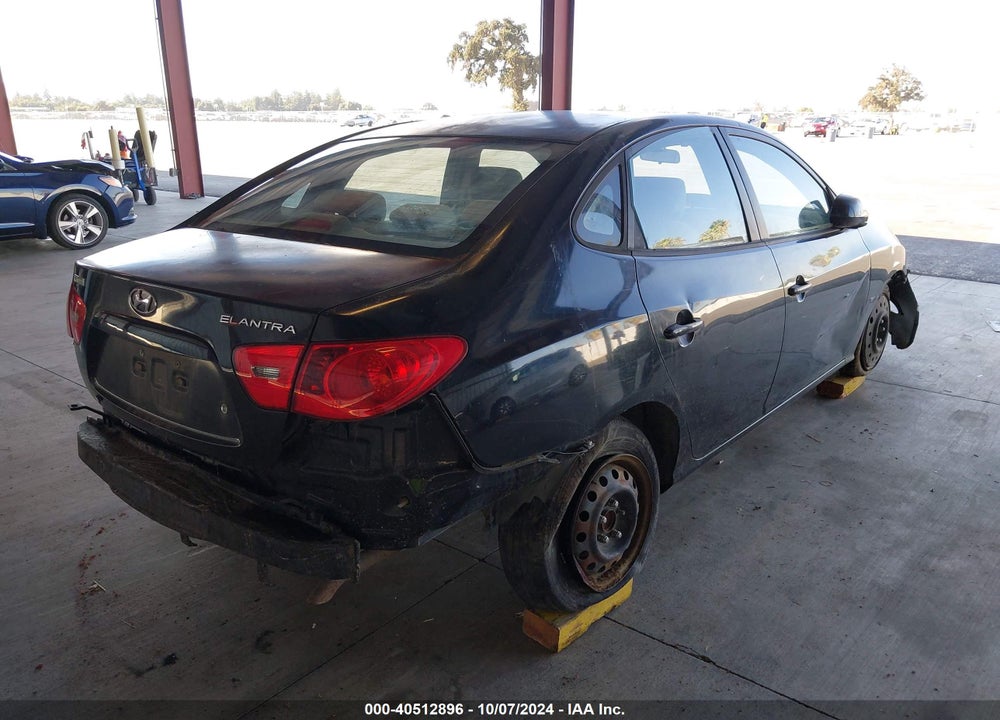 2007 HYUNDAI ELANTRA GLS/LIMITED/SE VIN: KMHDU46D67U058958