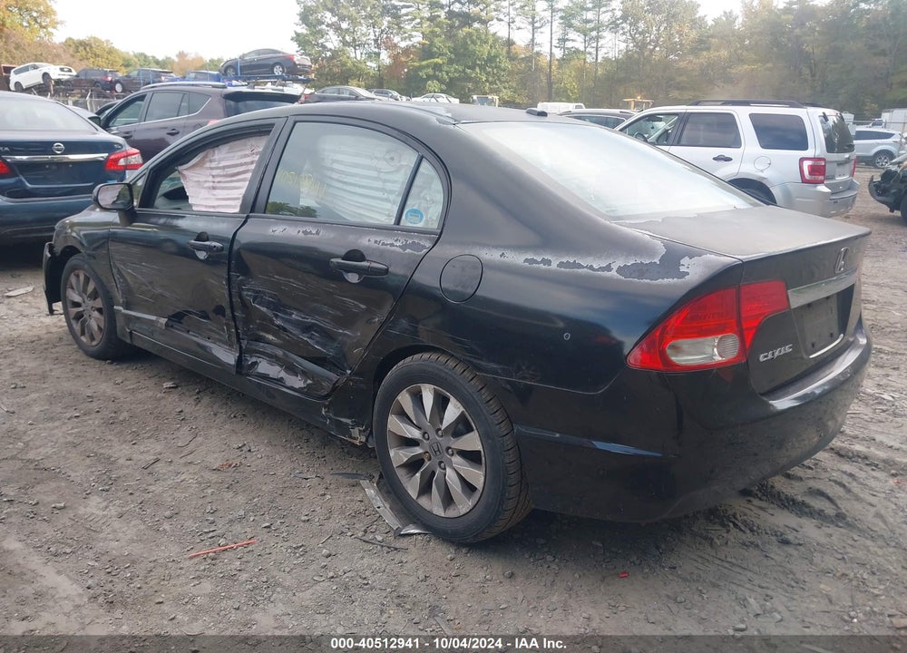 2010 HONDA CIVIC EX-L VIN: 2HGFA1F94AH553171