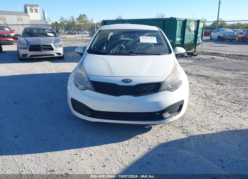 2015 KIA RIO LX VIN: KNADM4A31F6487248