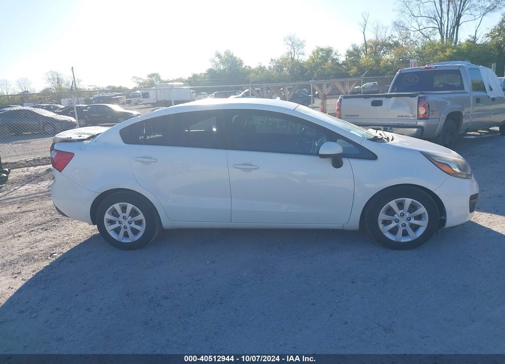 2015 KIA RIO LX VIN: KNADM4A31F6487248