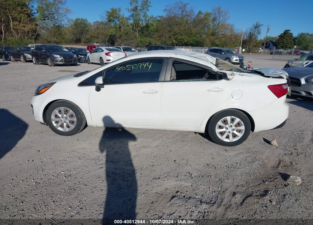 2015 KIA RIO LX VIN: KNADM4A31F6487248