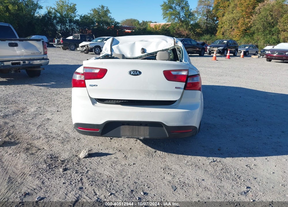 2015 KIA RIO LX VIN: KNADM4A31F6487248
