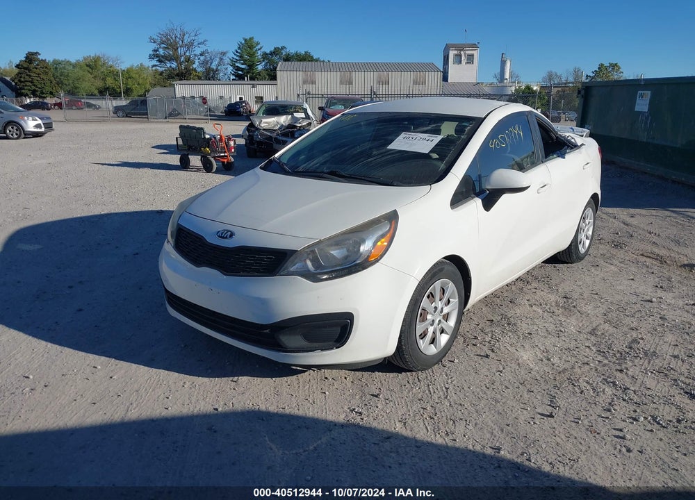 2015 KIA RIO LX VIN: KNADM4A31F6487248