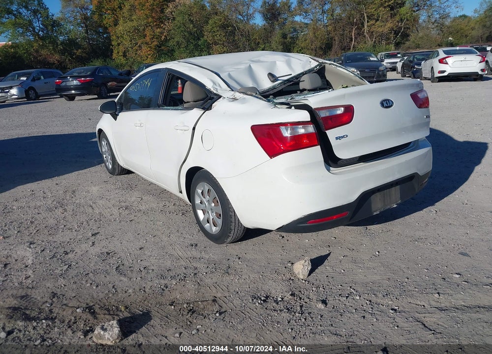 2015 KIA RIO LX VIN: KNADM4A31F6487248