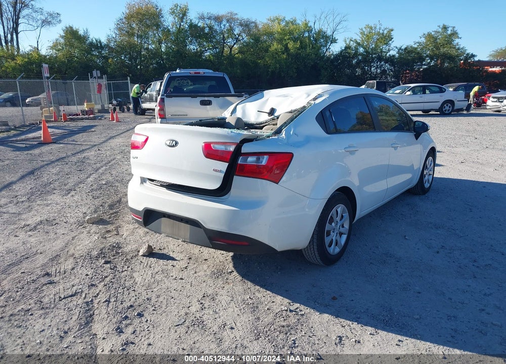 2015 KIA RIO LX VIN: KNADM4A31F6487248