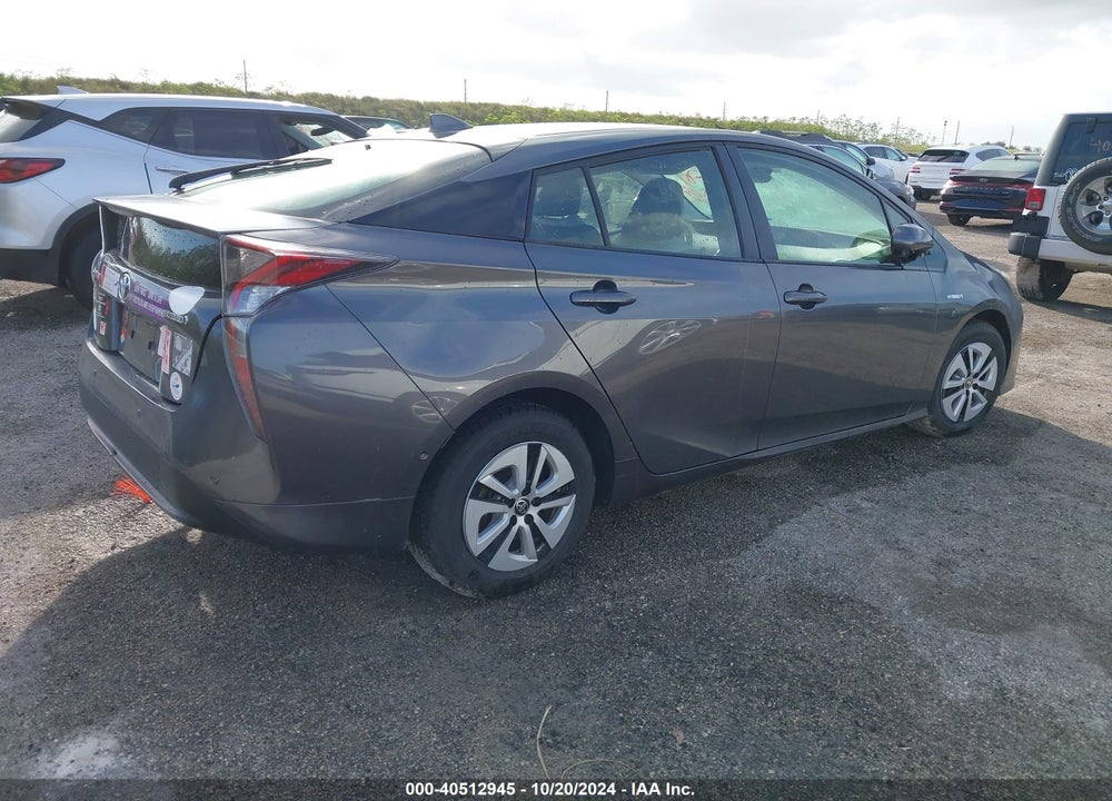 2018 TOYOTA PRIUS THREE VIN: JTDKARFU9J3067216